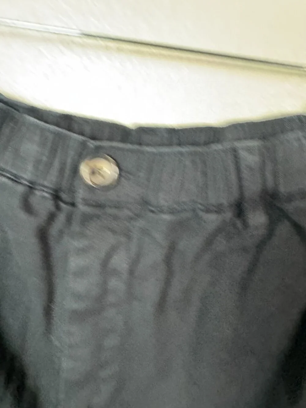 Cove Men Black Casual Elastic Waist Pullon Shorts Size 34 5